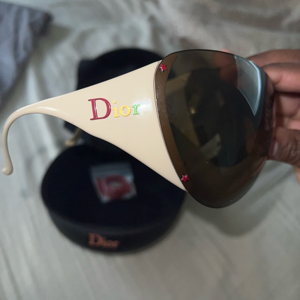 Vintage Dior Y2K sunglasses Rasta collection